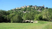 Het middeleeuwse stadje Cordes-sur-Ciel.